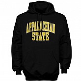 Men's Appalachian State Mountaineers Bold Arch Hoodie - Black,baseball caps,new era cap wholesale,wholesale hats
